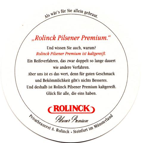 steinfurt st-nw rolinck das 1b (rund215-rolinck pilsener-schwarzrot)